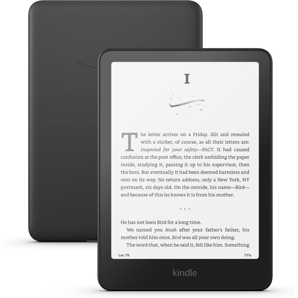 KINDLE Paperwhite 6 12th Gen 2024 (16 GB) – Our fastest Kindle ever, with new 7" glare-free display and weeks of battery
