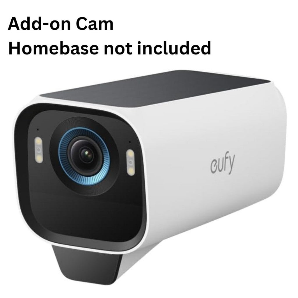 eufy Security eufyCam S3 Pro 2-Cam Kit, Solar Camera Outdoor Wireless, MaxColor Night Vision, 4K Security Camera