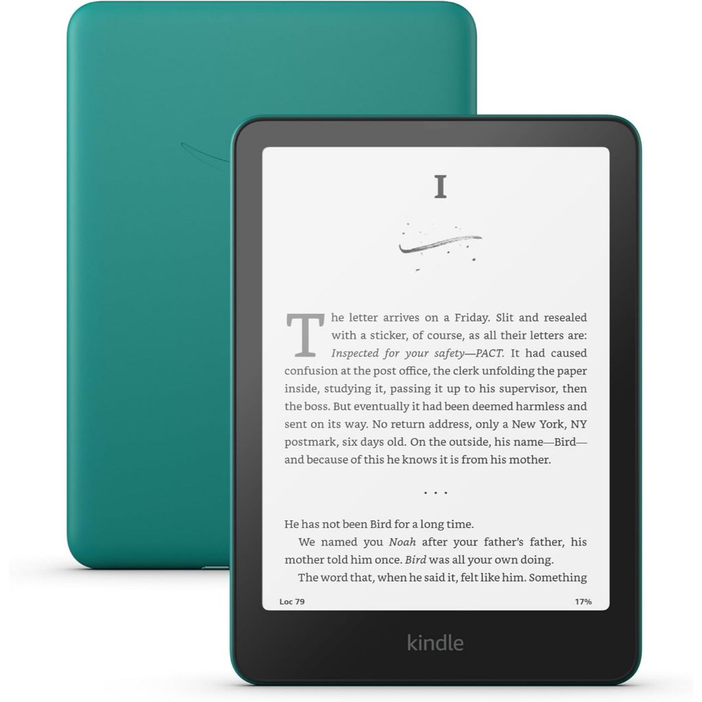KINDLE Paperwhite 6 12th Gen 2024 (16 GB) – Our fastest Kindle ever, with new 7" glare-free display and weeks of battery