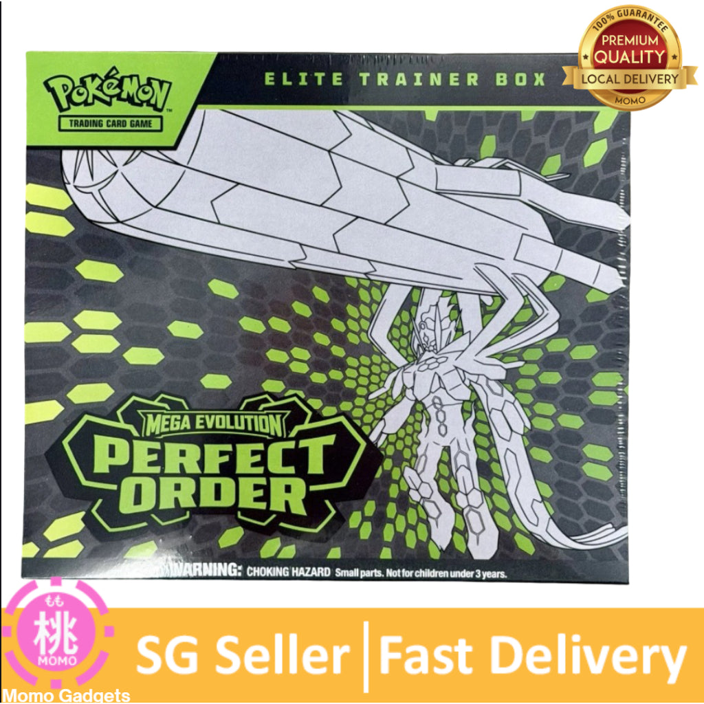 POKEMON TCG: Perfect Order ETB Pokemon TCG Mega Evolutions Elite Trainer Box