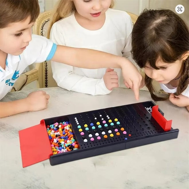 Secret Code Board Game Funny Strategy Multiplayer Interactive Mastermind Game : The Strategy Game of Codemaker vs. Codeb
