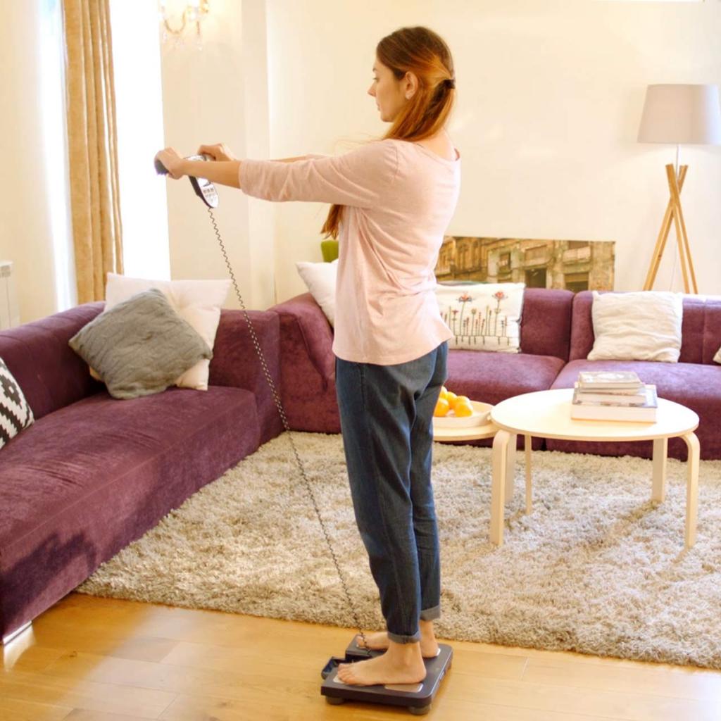 OMRON scale weight Full Body Composition Monitor with Scale - 8-Sensor technology using both hands and feet