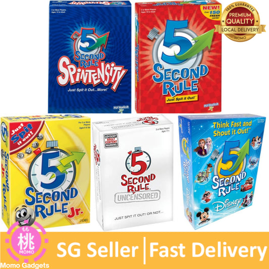 5 Second Rule - Uncensored / Disney Edition / Junior / Uncensored / Spintensity