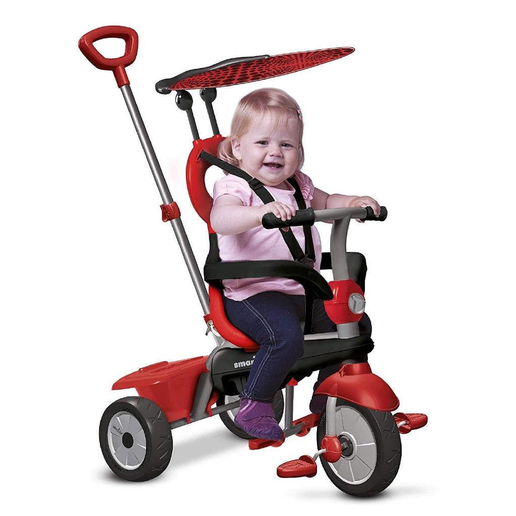 smarTrike Zoom 4 in 1 baby tricycle for toddler kid children walker - Momo Gadgets