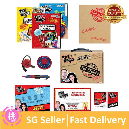 Spy Ninjas New Recruit / Project Zorgo Infiltration Mission Kit from Vy Qwaint and Chad Wild - Momo Gadgets