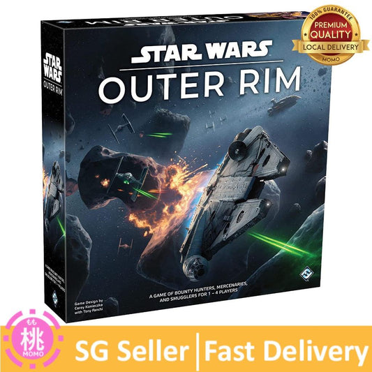 Star Wars Outer Rim Board Game | Strategy Game | Ages 14 and up | 1-4 Players - Momo Gadgets