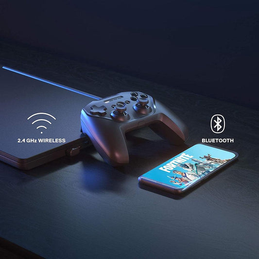 SteelSeries Stratus Duo Wireless Gaming Controller – Made for Android, Windows, and VR – Dual-Wireless Connectivity - Momo Gadgets