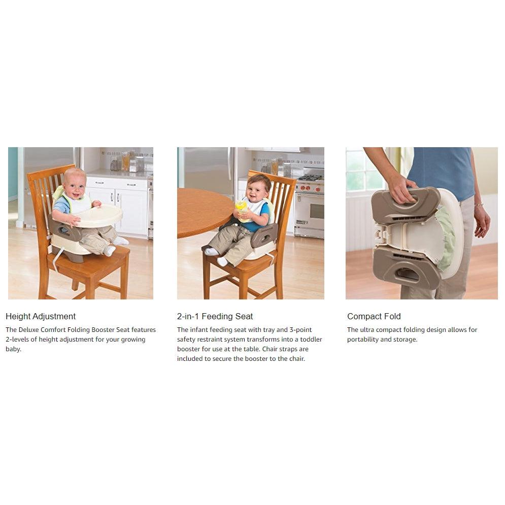 Summer Infant Deluxe Comfort Folding Booster Seat - Momo Gadgets