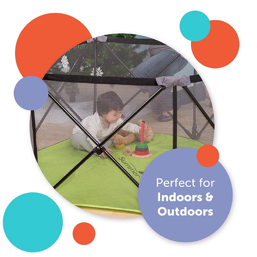 Summer Infant Playard Pop N' Play Portable Playard - Momo Gadgets