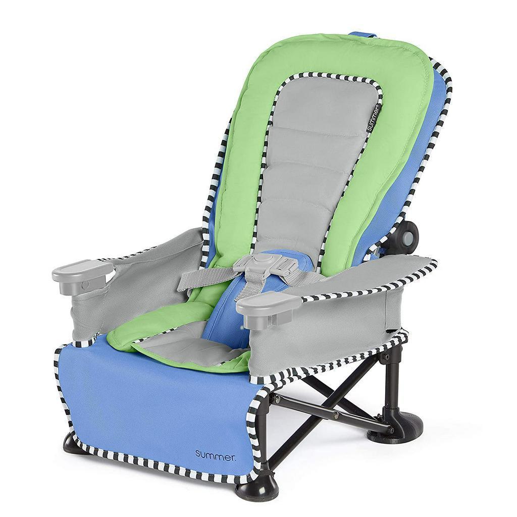 Summer infant Pop ‘n Sit SE Recline Lounger – Baby Lounger for Indoor/Outdoor Use, Grows with Baby - Momo Gadgets