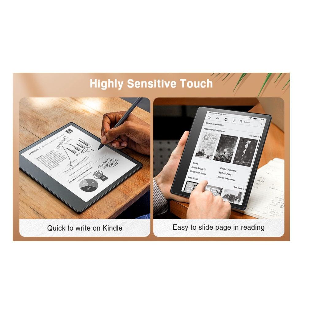 Tempered Glass for Kindle Scribe 2022 Anti-Scratch Feature Makes Writing Same Like on Paper PET Film - Momo Gadgets