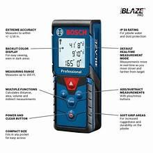 Bosch Blaze One Laser Distance Measure, 165-Feet GLM165 (up to 50m) - Momo Gadgets