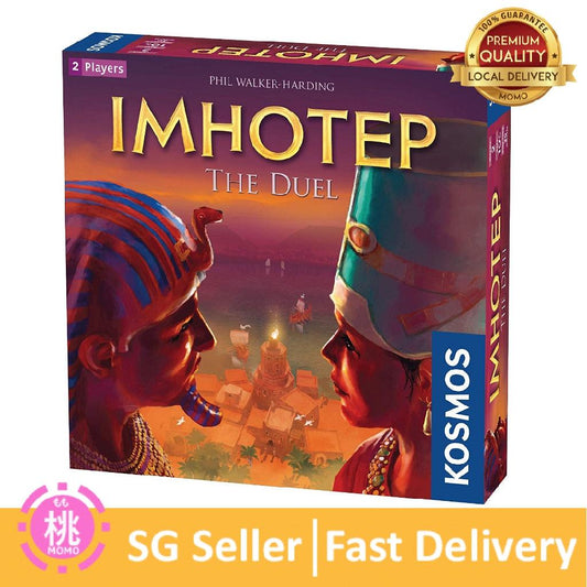 Thames & Kosmos Imhotep: The Duel 2-Player Version of Spiel Des Jahres-Nominated Imhotep - Momo Gadgets