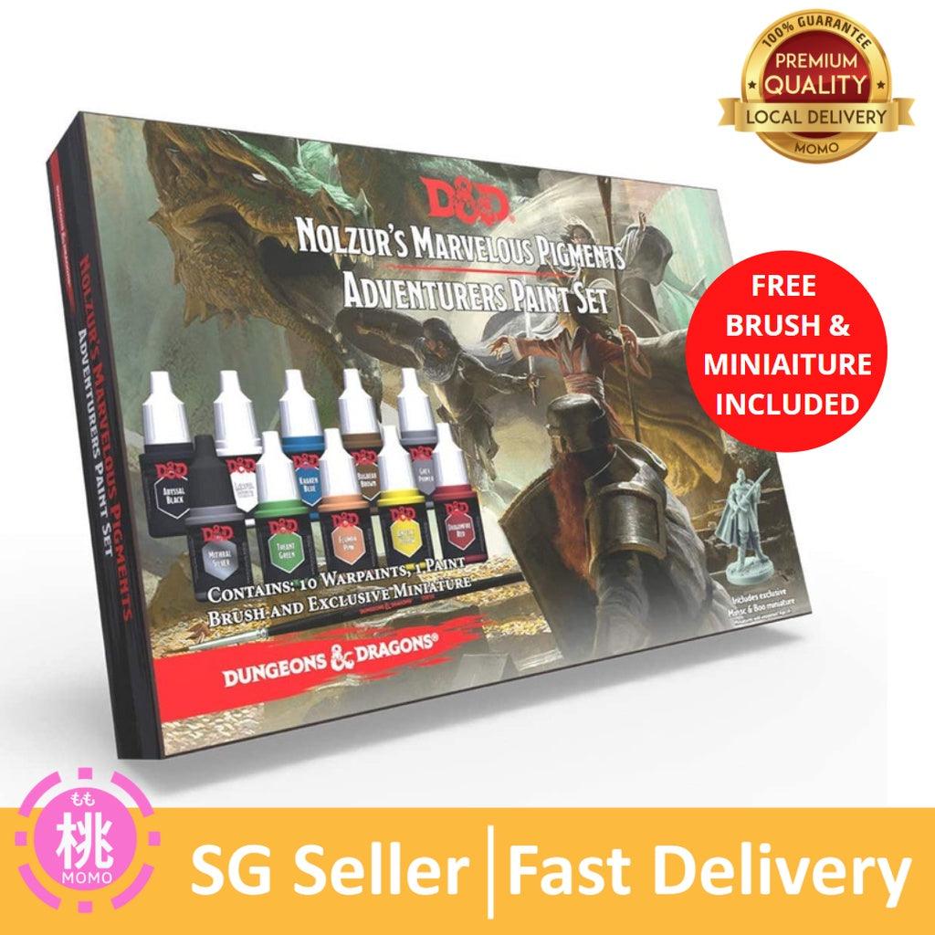 The Army Painter Dungeons and Dragons Official Paint Line Adventurer's / UnderDark Paint Set - Momo Gadgets