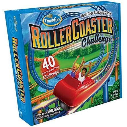 Think Fun ThinkFun Roller Coaster Challenge STEM Toy and Building Game, Age 6 and Up - Momo Gadgets