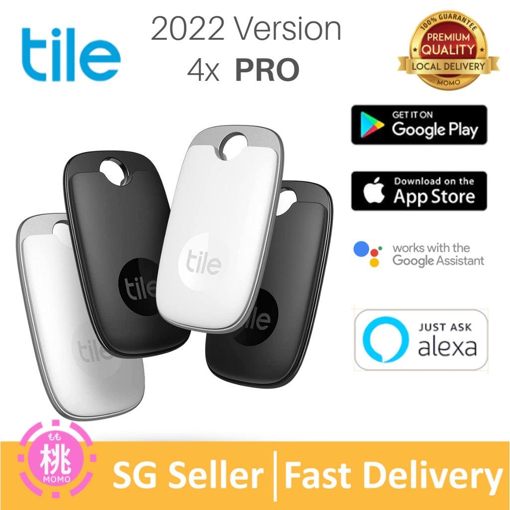 Tile Pro (2022) Powerful Bluetooth Tracker, Up to 400 ft Range. WaterResistant. Phone Finder. iOS and Android Compatible - Momo Gadgets