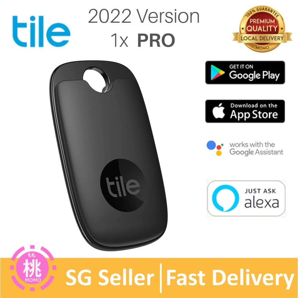 Tile Pro (2022) Powerful Bluetooth Tracker, Up to 400 ft Range. WaterResistant. Phone Finder. iOS and Android Compatible - Momo Gadgets