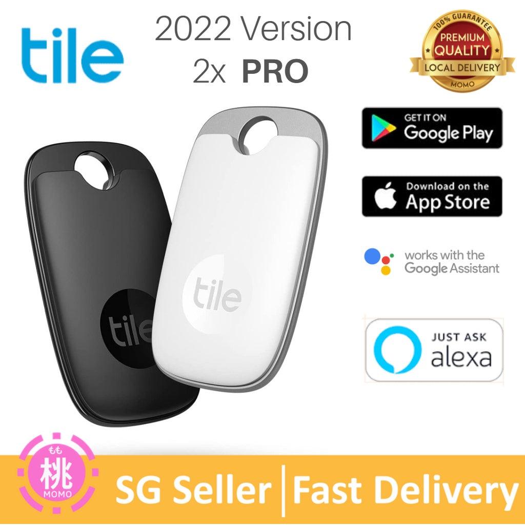 Tile Pro (2022) Powerful Bluetooth Tracker, Up to 400 ft Range. WaterResistant. Phone Finder. iOS and Android Compatible - Momo Gadgets