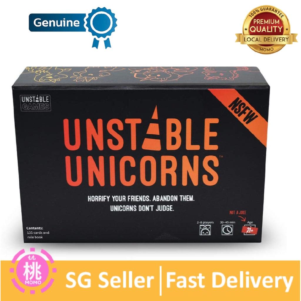 Unstable Unicorns Card Game 2nd Edition, NSFW or KIDS - Momo Gadgets