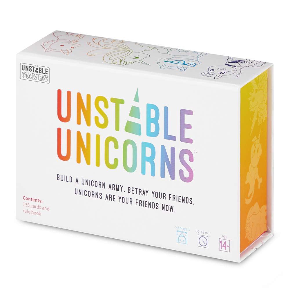 Unstable Unicorns Card Game 2nd Edition, NSFW or KIDS - Momo Gadgets