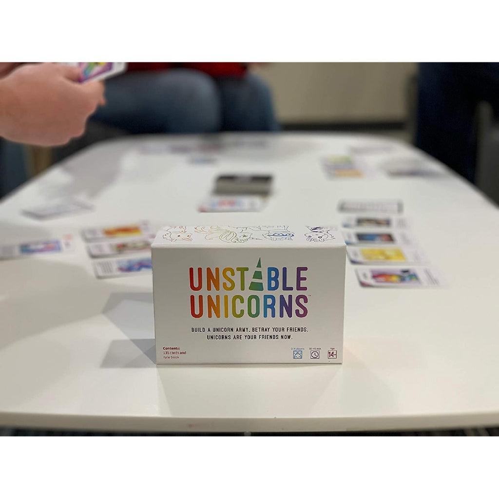 Unstable Unicorns Card Game 2nd Edition, NSFW or KIDS - Momo Gadgets