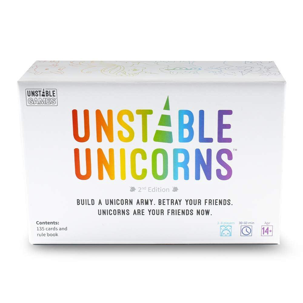 Unstable Unicorns Card Game 2nd Edition, NSFW or KIDS - Momo Gadgets