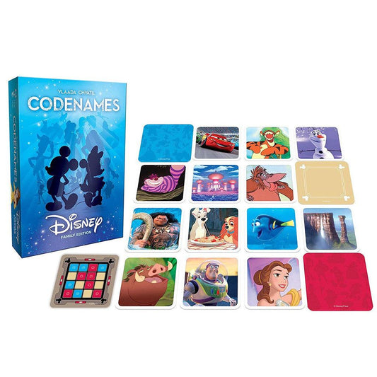 USAopoly Disney Family Edition Codenames Card Game, Multi-Colored - Momo Gadgets