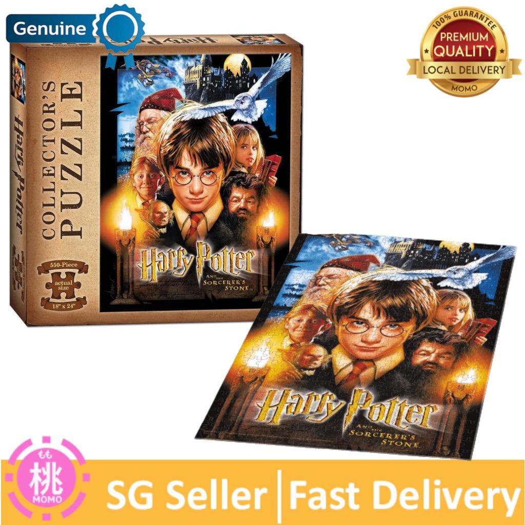 USAOPOLY World of Harry Potter 550Piece Jigsaw Puzzle (Classic/Sorcerer's Stone) | Collectible Puzzle - Momo Gadgets