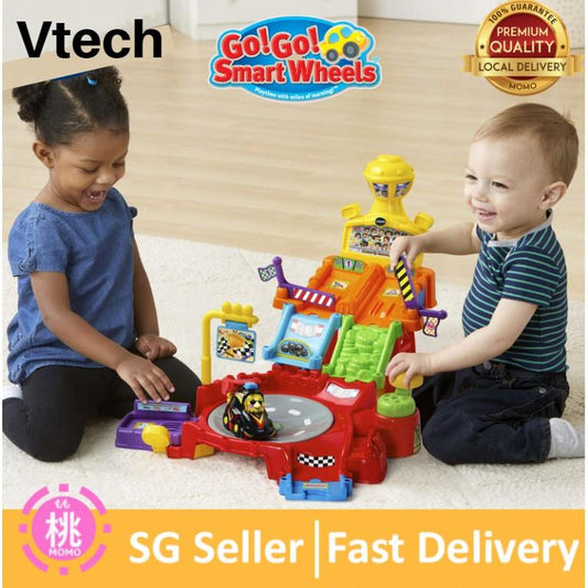 VTech Go! Go! Smart Wheels Revved Up Raceway - Momo Gadgets