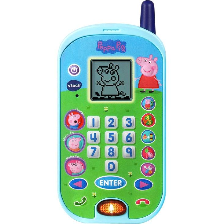 VTech Peppa Pig / PJ Mask Let's Chat Learning Phone - Momo Gadgets