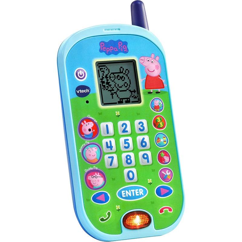 VTech Peppa Pig / PJ Mask Let's Chat Learning Phone - Momo Gadgets