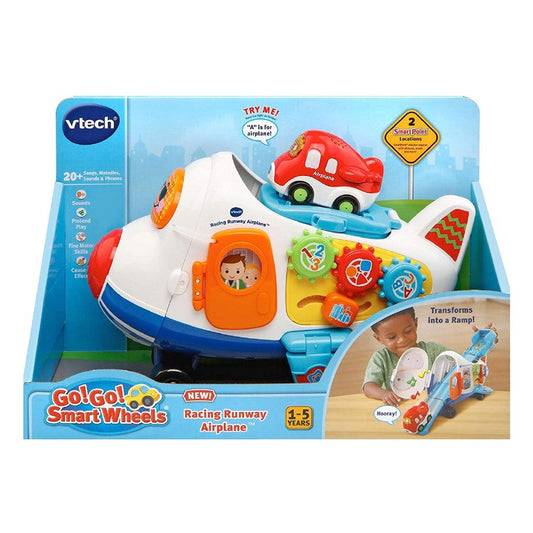 VTech plane Go Go Smart Wheels Racing Runway Airplane - Momo Gadgets