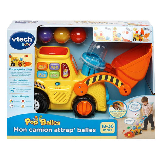 VTech Pop a Balls Push & Pop Bulldozer - Momo Gadgets