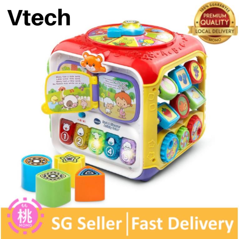 VTech Sort and Discover Activity Cube - Momo Gadgets