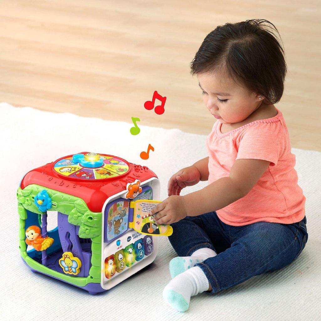 VTech Sort and Discover Activity Cube - Momo Gadgets