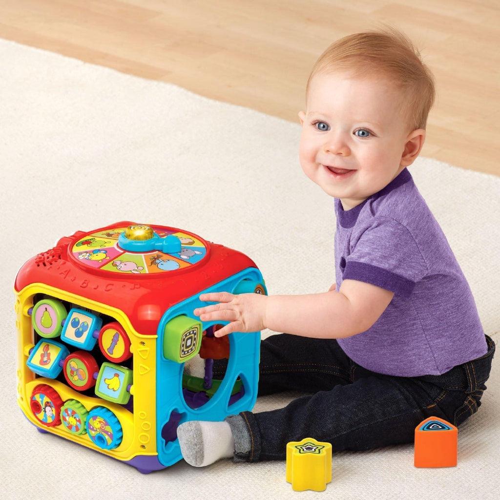 VTech Sort and Discover Activity Cube - Momo Gadgets