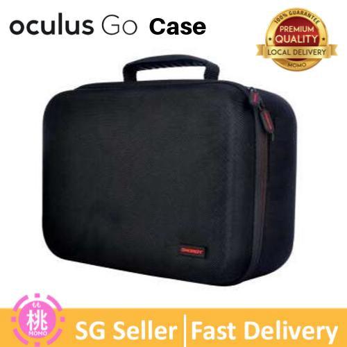 Waterproof Shockproof Travel Storage Bag Hard Carrying Case Black for Oculus Go VR Headset ( Black ) - Momo Gadgets