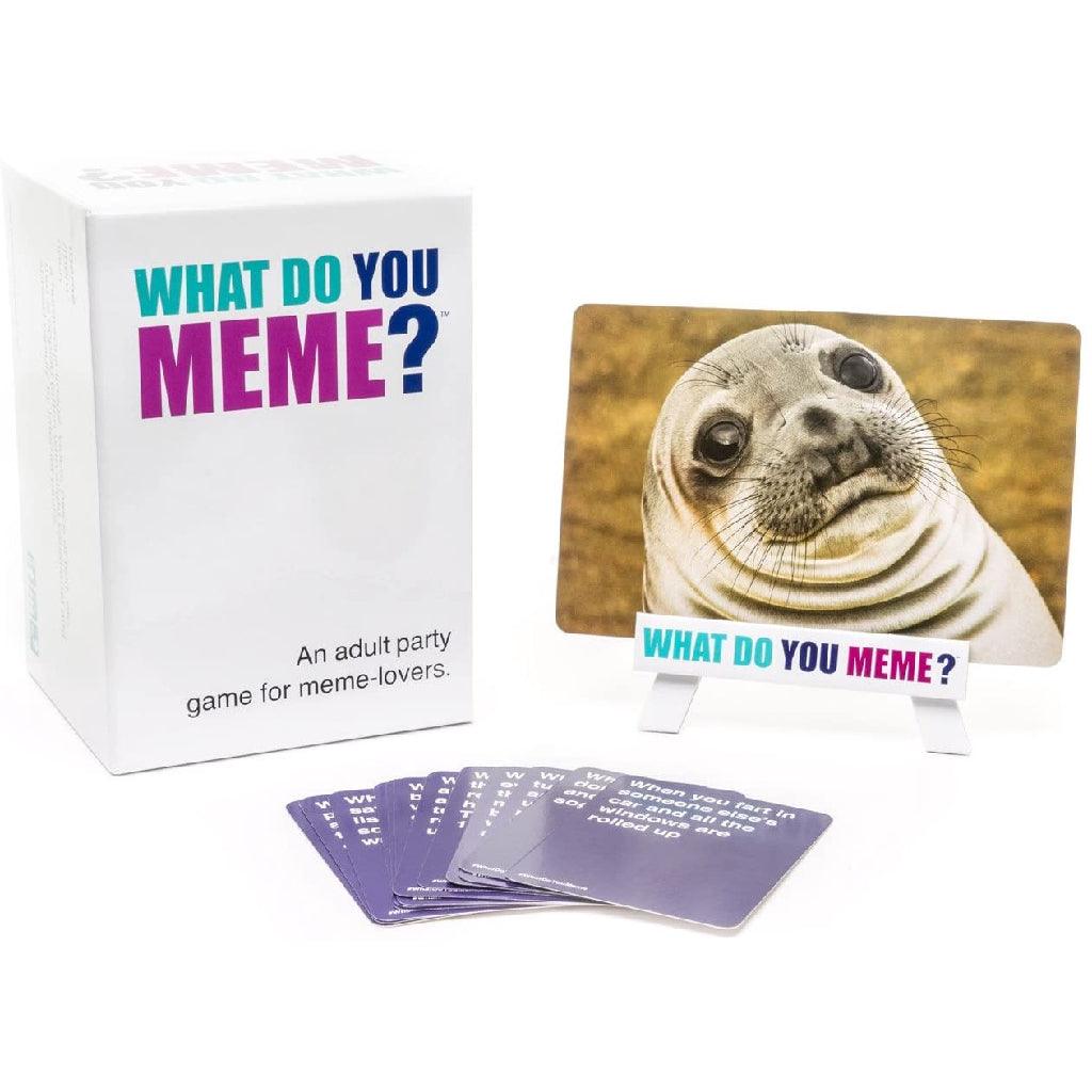 What Do You Meme Party Game (2nd Edition) / Incohearent More Cards , The Party Game - Momo Gadgets