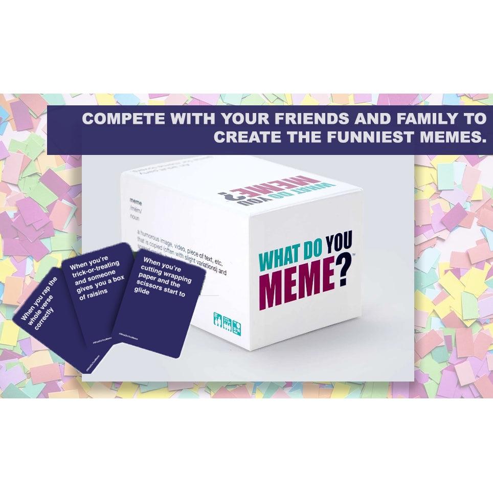 What Do You Meme Party Game (2nd Edition) / Incohearent More Cards , The Party Game - Momo Gadgets