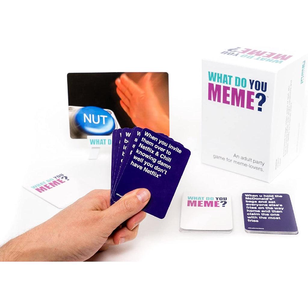 What Do You Meme Party Game (2nd Edition) / Incohearent More Cards , The Party Game - Momo Gadgets