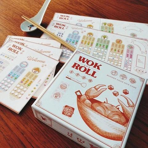 Wok and Roll dice game - Momo Gadgets