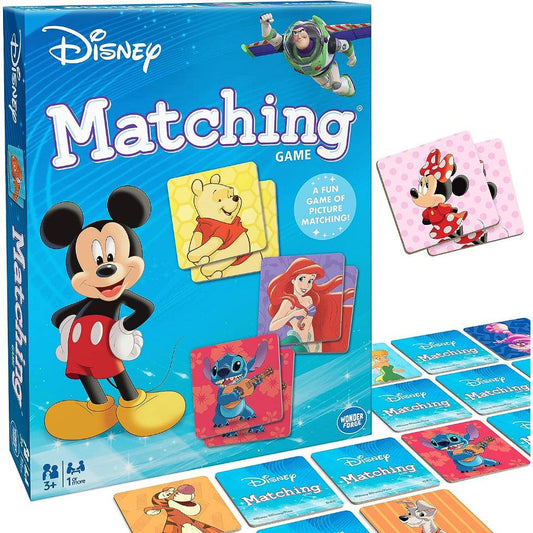 Wonder Forge Disney Classic Characters Matching Game for Boys & Girls Age 3 to 5 - Momo Gadgets