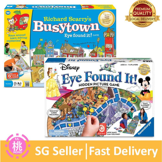 Wonder Forge Richard Scarry's Busytown, Eye Found It Toddler Toy and Game for Age 3 and Up - Momo Gadgets