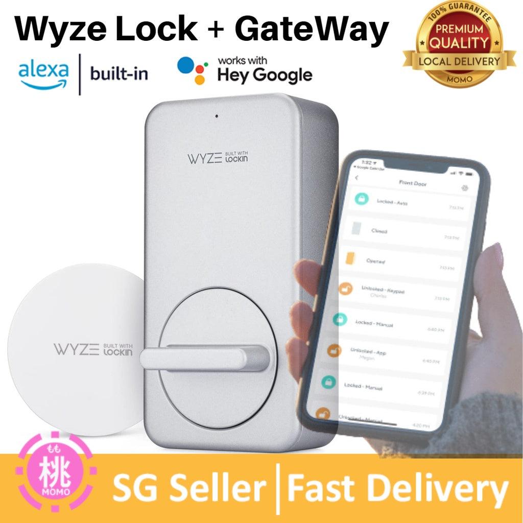 Wyze Lock WiFi & Bluetooth Enabled Smart Door Lock, Wireless & Keyless Entry - Momo Gadgets